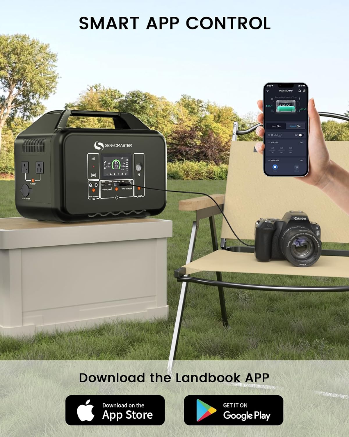 Portable Power Station, 1008Wh LiFePO4 Battey, 800W 1.5 Hours Fast Charging, 2000W Peak Output, APP Control, Pure Sine Wave AC Outlet Backup Solar Generator for Outdoor Camping RV Home Use