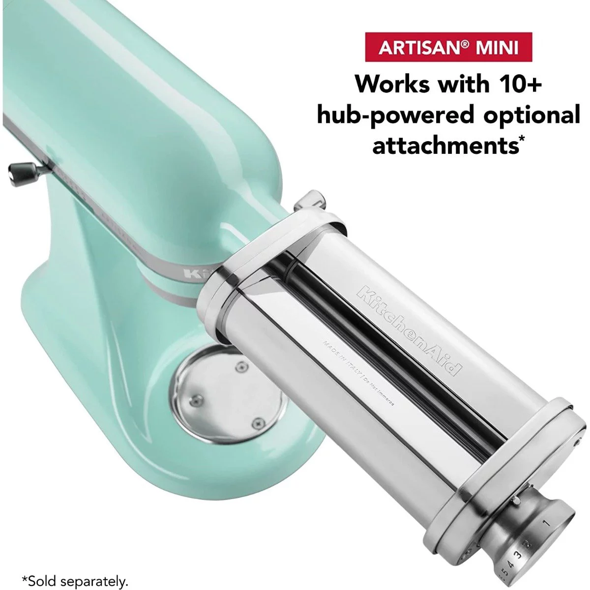 KitchenAid 3.5-Quart Artisan Mini Plus Tilt-Head Stand Mixer | Ice Blue