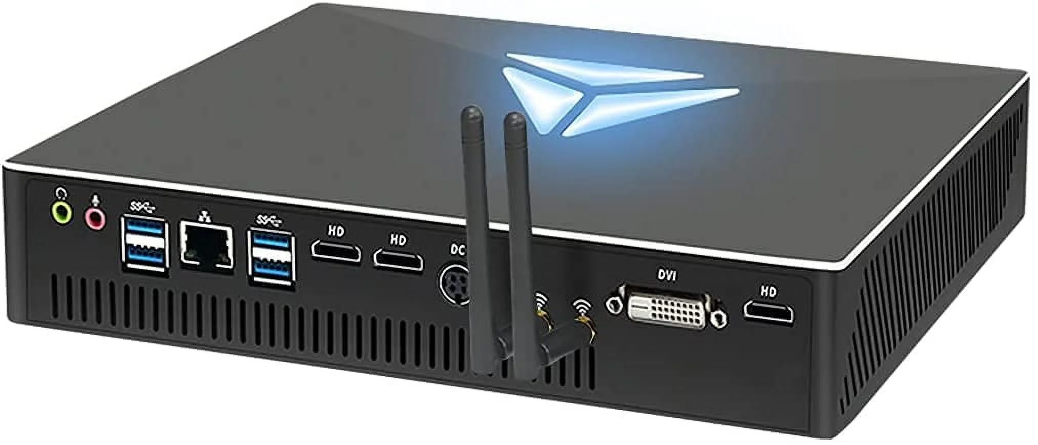 PARTAKER Mini Gaming PC,Desktop Computer,Powerful Mini PC with Core i5 10400F Hexa Core Processor, 16GB DDR4 240GB SSD, GTX1050Ti, 4K, Dual Monitor Capable, Win10 Pro