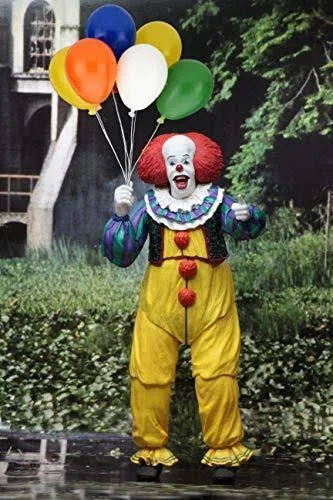 NECA - It - 7x22 Scale Action Figure - Ultimate Pennywise (1990)