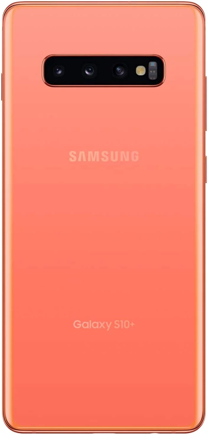 Restored SAMSUNG Galaxy S10+ G975U 128GB Unlocked GSM Phone with Triple 12MP & 12MP & 16MP Rear Camera (USA Version) - Flamingo Pink (Refurbished)