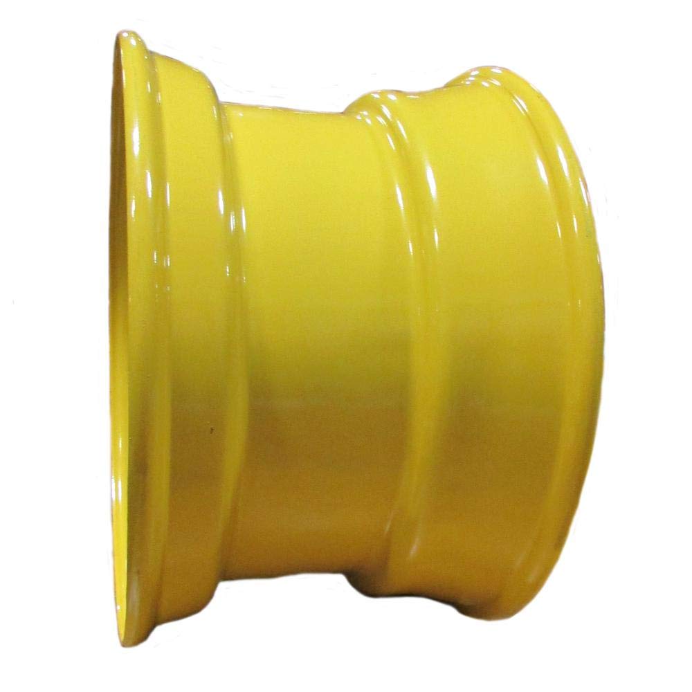 One (1) 9.75 x 8 x 16.5 Yellow Rim for Skid Steer Loaders