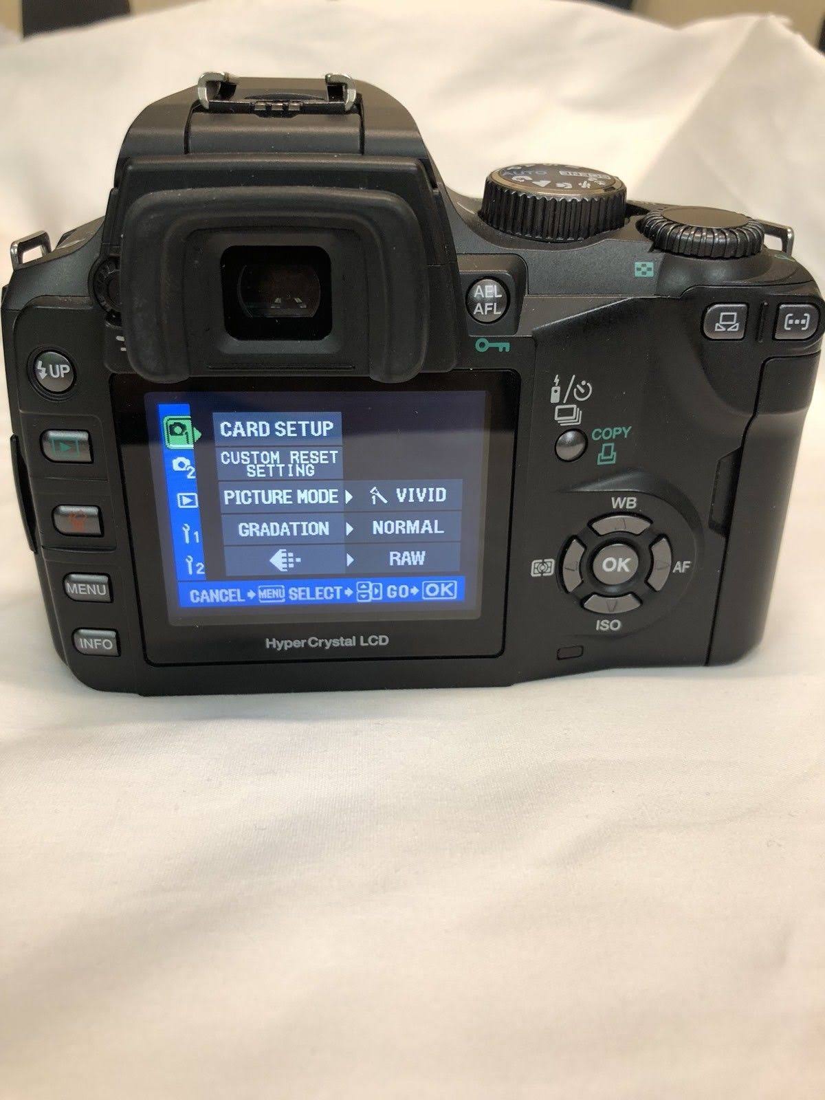 Olympus E-500 Digital SLR Camera Kit 14-45mm Lens