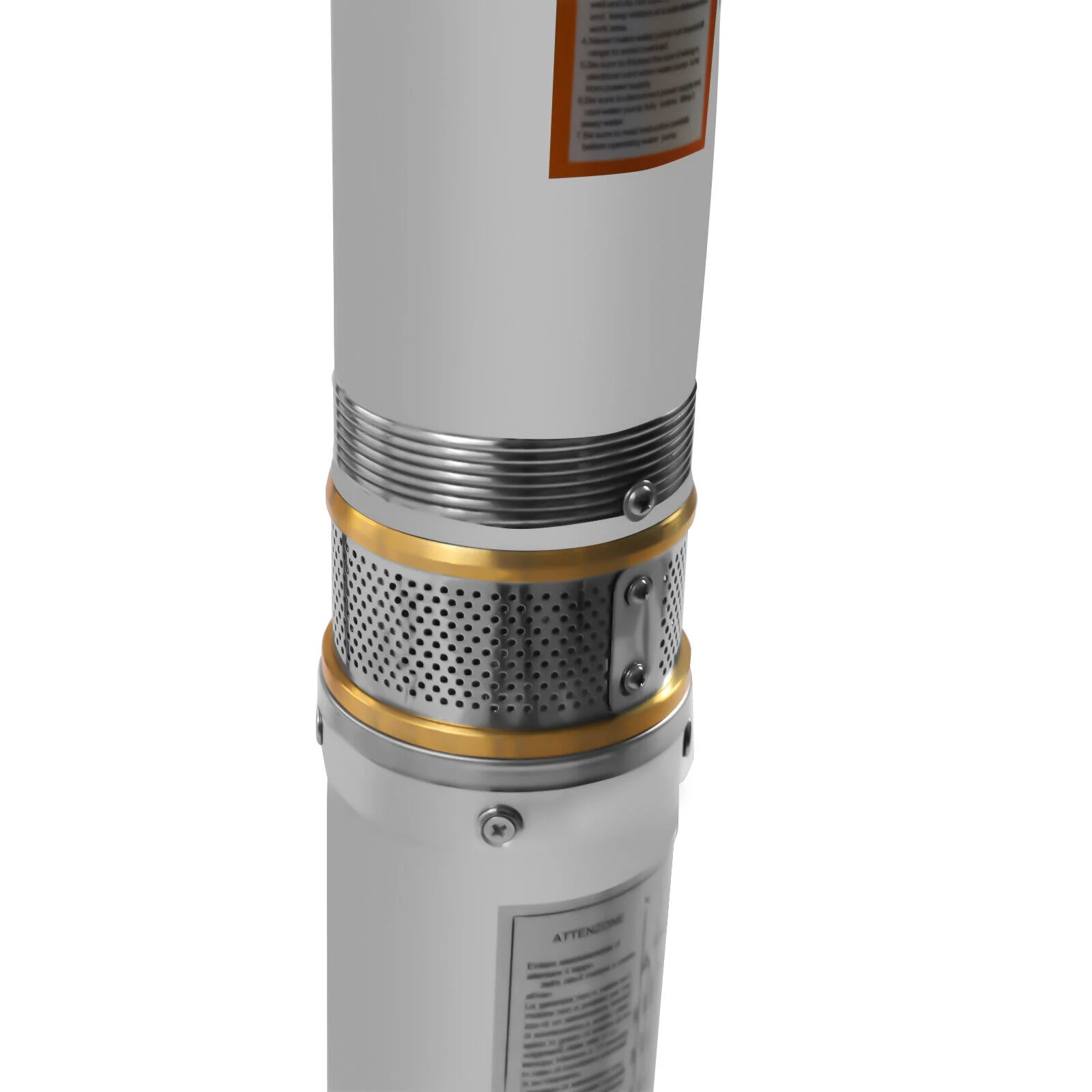 FETCOI 1.5HP Deep Well Pump Submersible Well Pump 24GPM 110V Pump - Stainless Steel