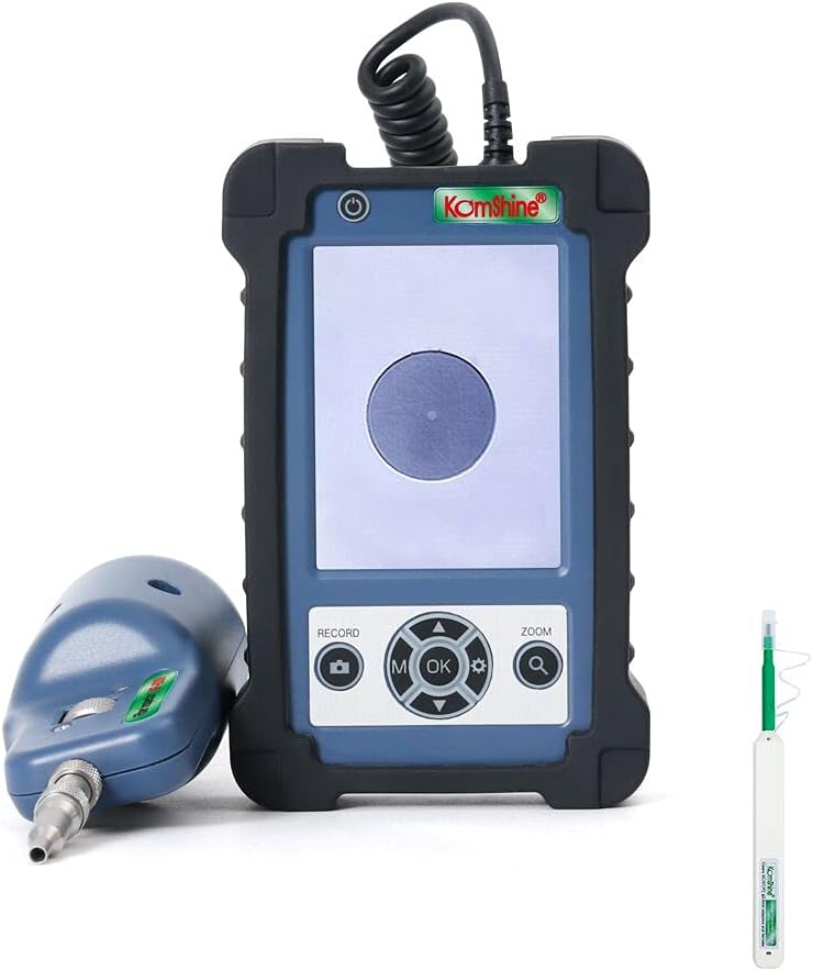 400x Fiber Optic Video Inspection Probe and Display KomShine KIP-600V, Fiber Optic Inspector,Fiber Optic Scope 400 Magnification