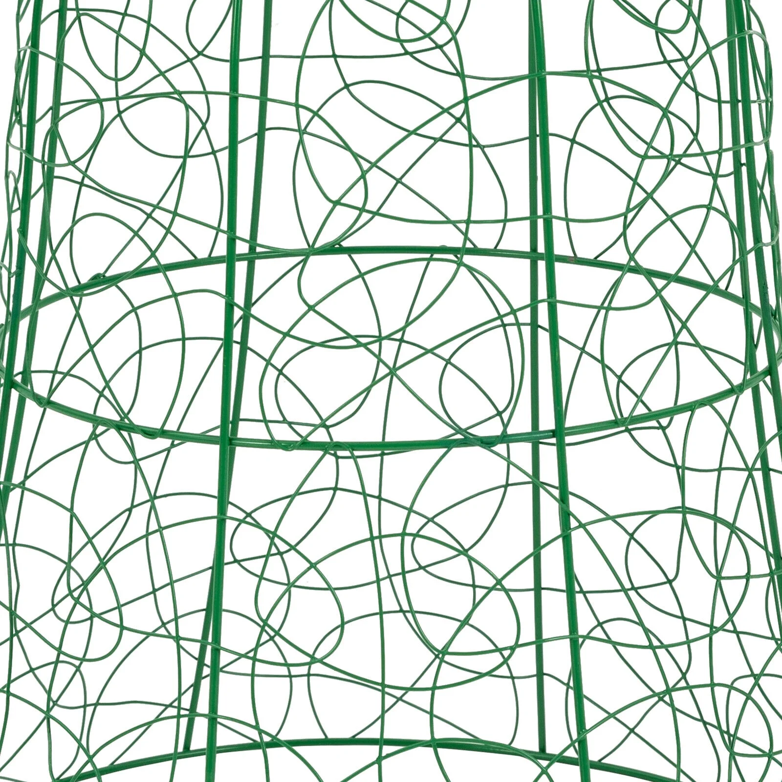 20PCS Garden Chicken Wire Cloche Plant Protector and Cover Iron Black/Green 12.99"H×15.75"