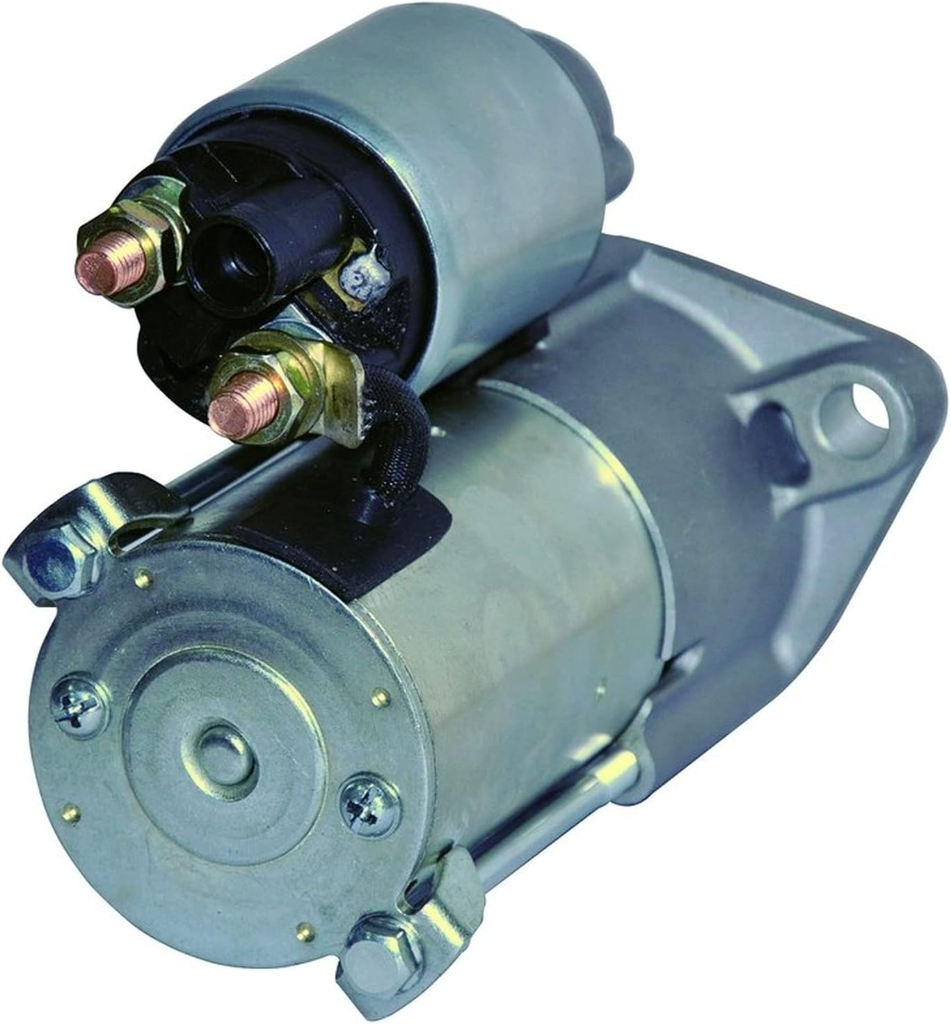 New Starter Replacement For 2008-2010 Chevy Cobalt 2.0L 2.2L 2.4L, 08-11 HHR, 2014 Impala 2.4L, 08-14 Malibu 2.2L 2.4L, 10-16 Equinox 2.4L 8000213, 8200213, 89060407, SDR0374, 41012346 Pack of 2