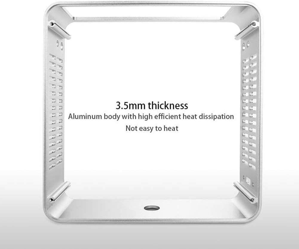 Wendry ITX case,Beautiful and Exquisite,Frosting Treatment,First-Class Quality,19719765MM,Mini ITX Computer Case 2.0 Aluminum Alloy HTPC Case Mini PC Computer Case
