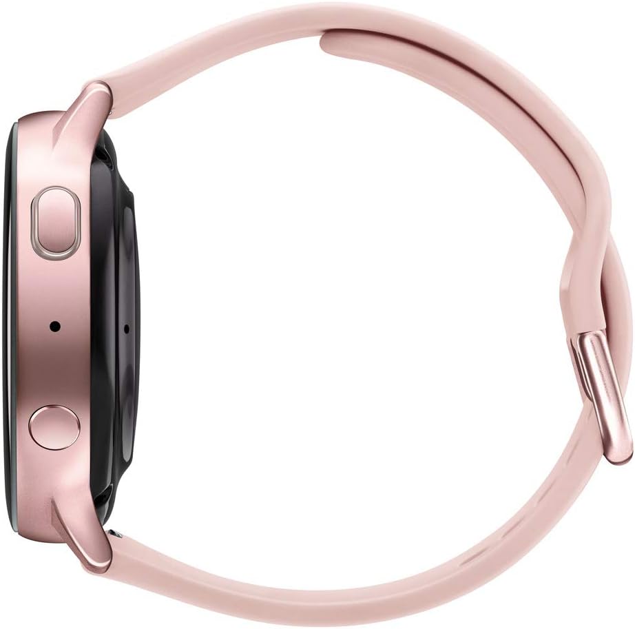 SAMSUNG Galaxy Watch Active 2 (44mm, GPS, Bluetooth) Smart Watch with Advanced Health Monitoring, Fitness Tracking, and Long Lasting Battery, Pink Gold (US Version)