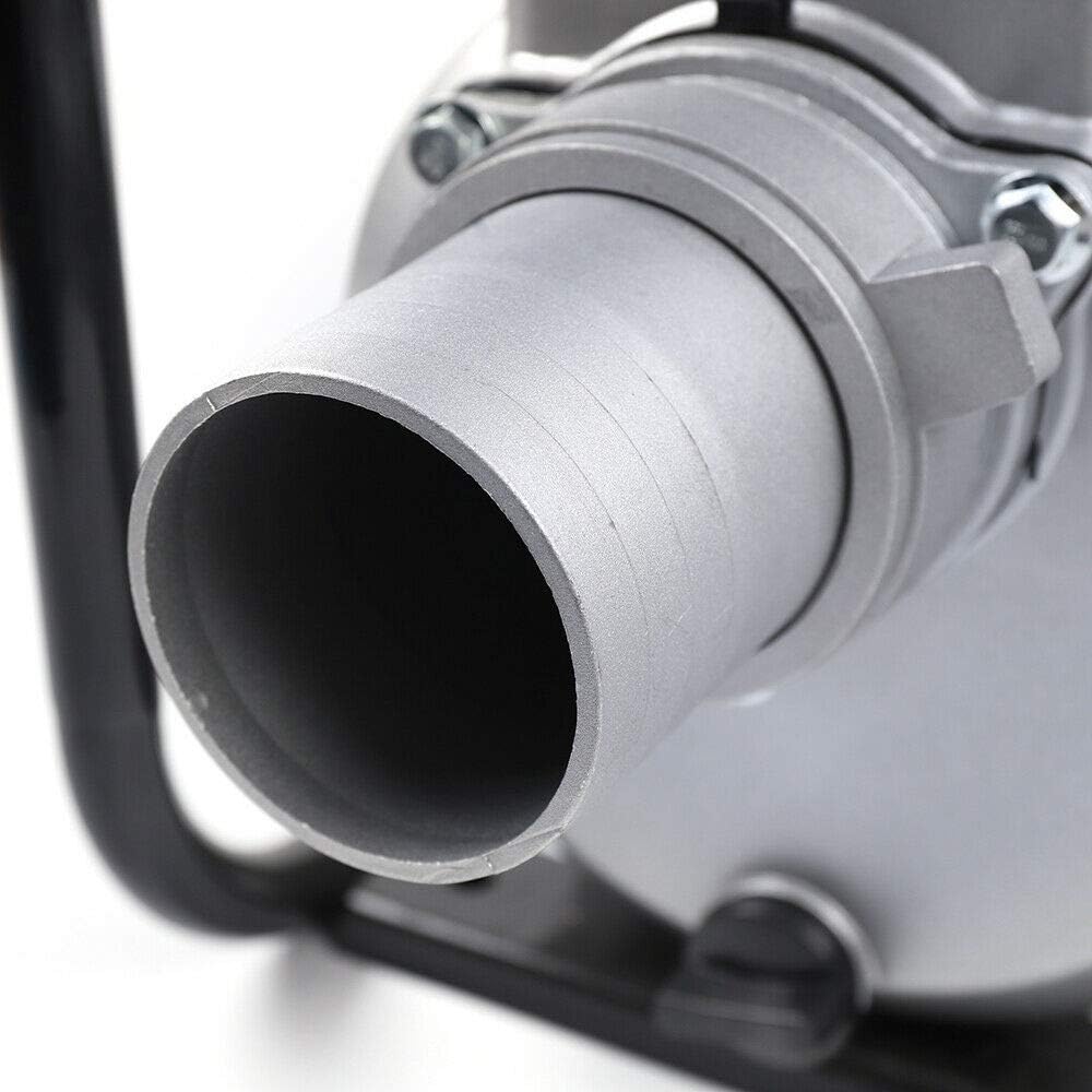 DNYSYSJ Gasoline Water Pump, Gas-Powered Water Transfer Pump 3 Inch 210CC 7.5 HP Heavy Duty Semi-Trash Clean Water Pump Gasoline Engine for Pool Water Remove, lawn garden Irrigate