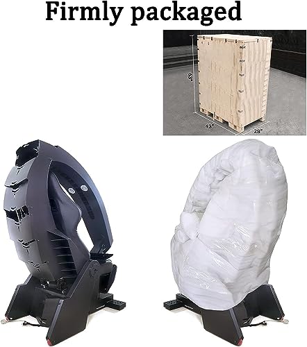 Zero -Gravity Encoding Cabin Office Chair, Video Game Chair, Computer Driving Chair Ergonomic Multiple display suspension electric adjustment Boss Chair (White)