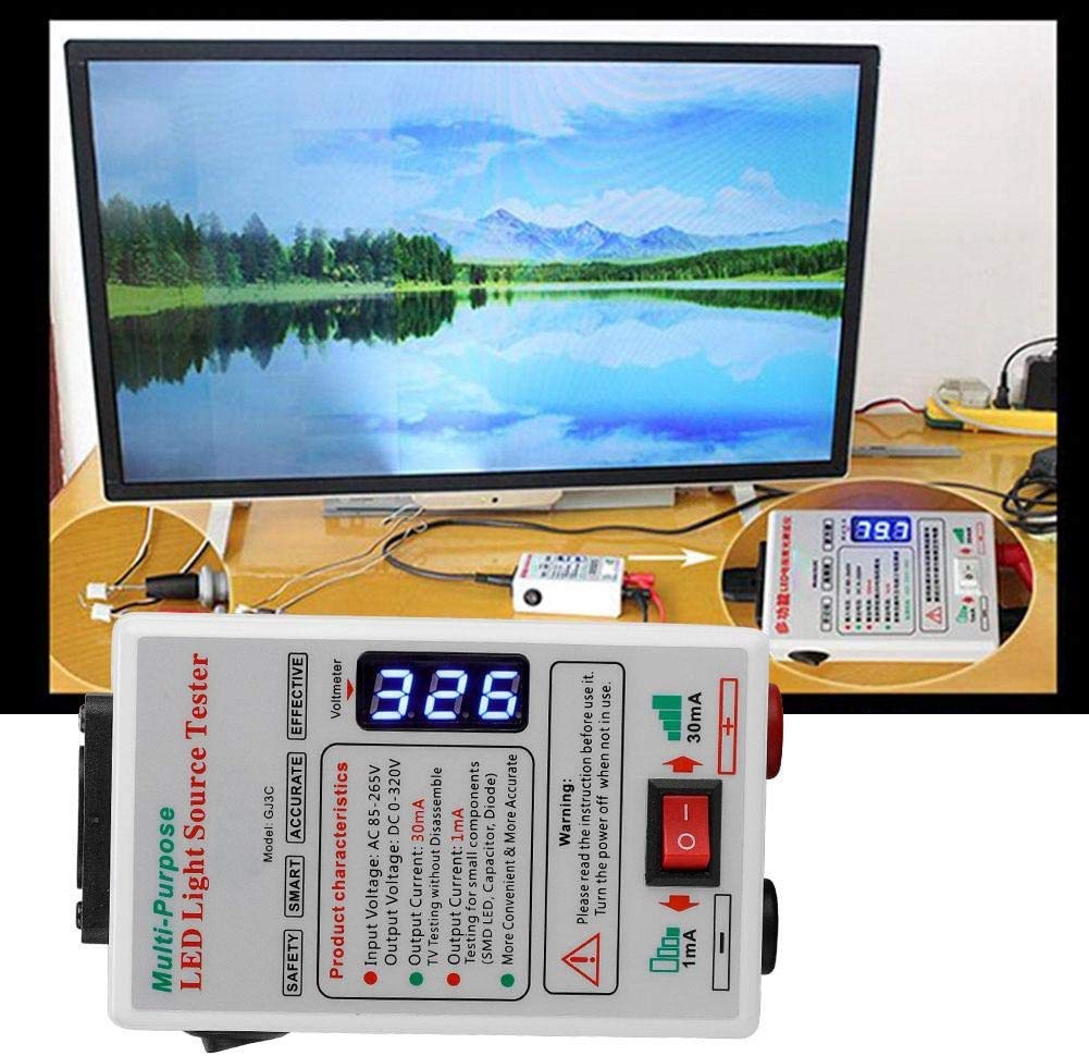 SID Led Tester, Led Backlight Tester, Without Disassemble LCD Screen for All LED Beads TV Board Detect Repair and All LED Application Output 0-320V(GJ3C) Pack of 2