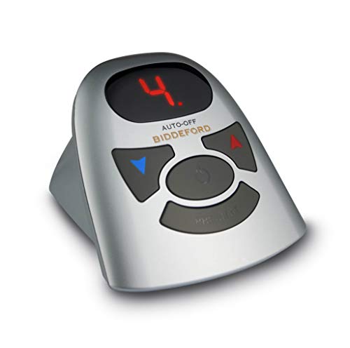 BIDDEFORD BLANKETS Micro Plush Electric Heated Blanket with Digital Controller, King, Grey