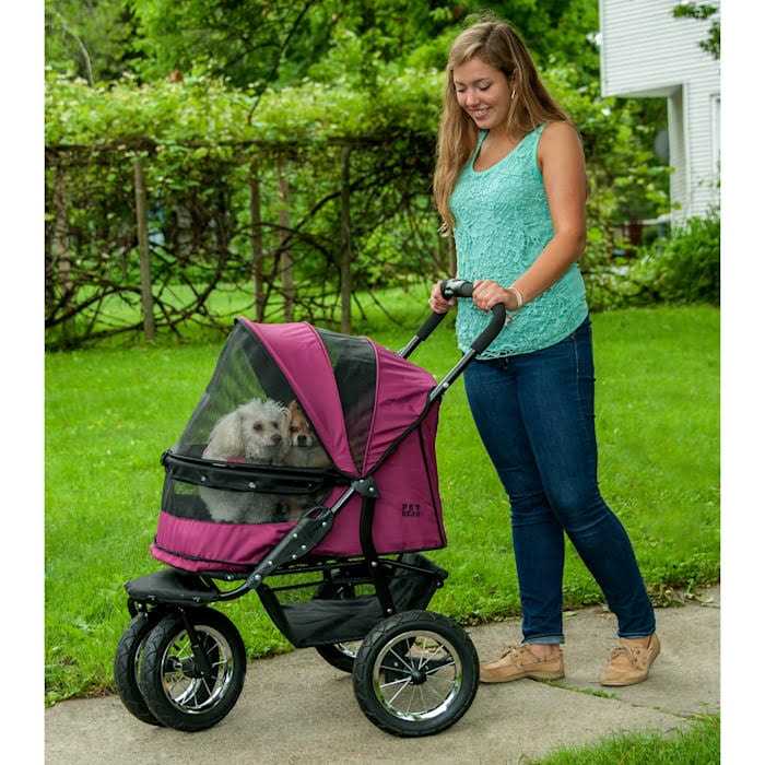 Pet Gear Double No-Zip Pet Stroller - Pet Supplies online store