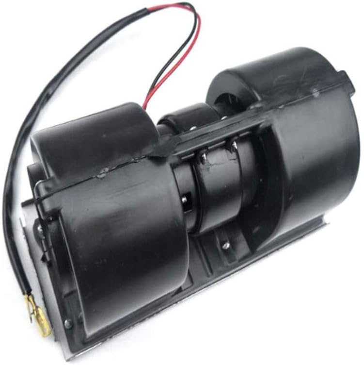 Auto 4 Port Underdash Compact Heater Kit 13X Copper Tube+Speed Switch Set for Truck Universal Trucks Minivans Excavators Harvesters Tricycles