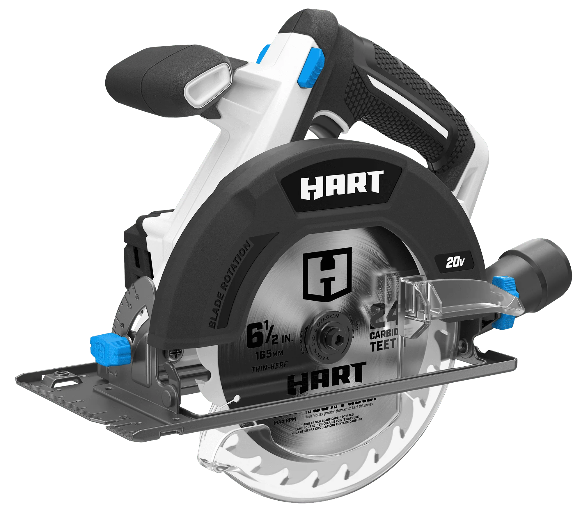 HART 20-Volt Cordless 6-Tool Combo Kit (1) 4.0Ah (1) 1.5Ah Lithium-Ion Batteries
