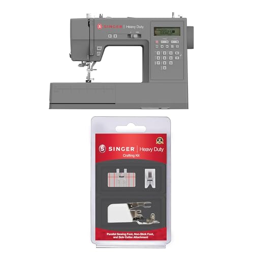 SINGER Heavy Duty 6620C Computerized Sewing Machine with Accessories | 215 Stitches, LCD Screen, Built-In Needle Threader | Easy Setup, Durable Metal Frame, Ideal for Clothes & Home Projects