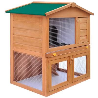 Albus Rabbit Hutch with Ramp Tucker Murphy Pet