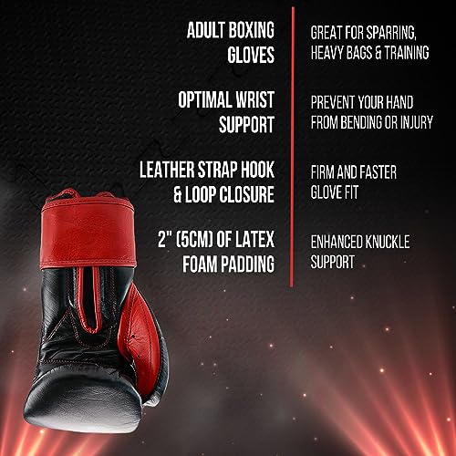 CLETO REYES Professional Extra Padding Boxing Gloves for Training, Sparring and Punching for Men and Women, MMA