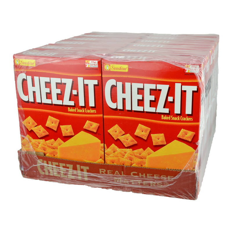 Cheez-It Baked Snack Cheese Crackers, Original - 12.4oz