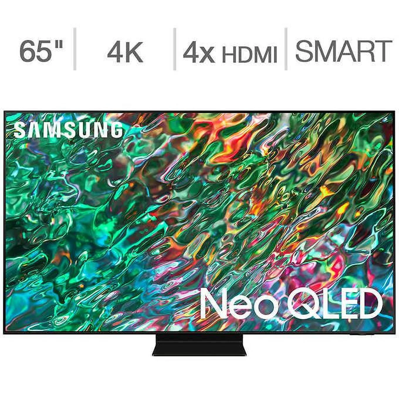 Open Box SAMSUNG 65” Class QN90BD Samsung Neo QLED 4K Smart TV QN65QN90BDFXZA - Black - Curated Treasures Market