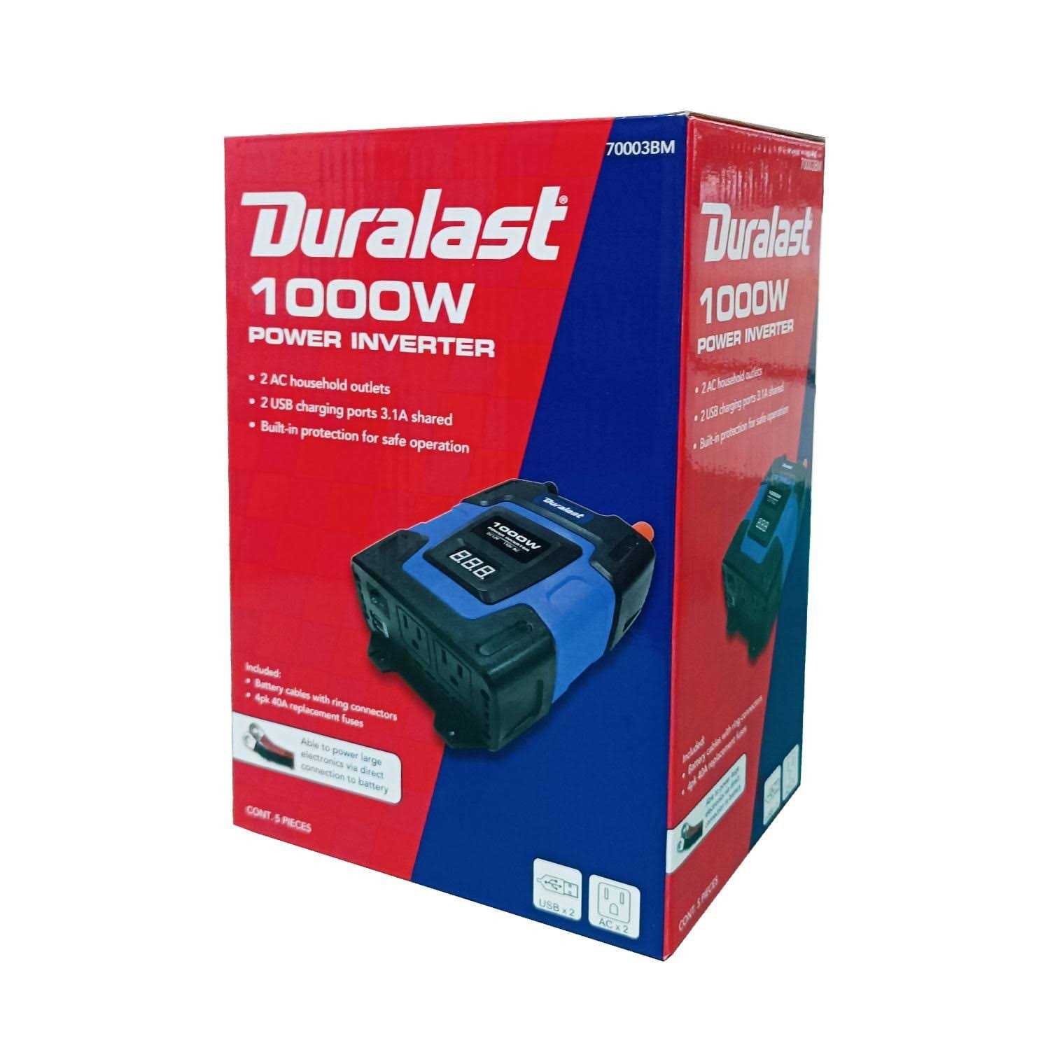 Duralast 1000 Watt Power Inverter - Shop Hardware Tools Online Store