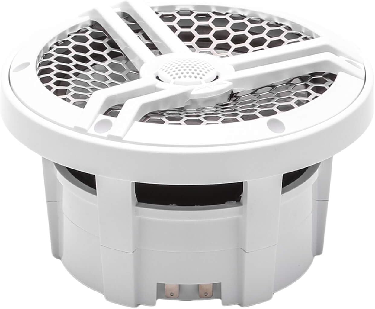 Skar Audio SK65M 6.5" 2-Way Marine Full Range 320 Watt Coaxial Speakers, Pair (White)