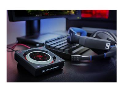 Sennheiser GSP 300 Closed Acoustic Gaming Headset - Black/Blue