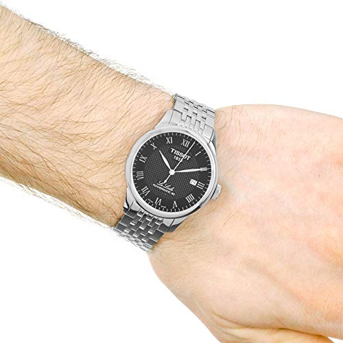 Tissot Mens Le Locle Stainless Steel Dress Watch