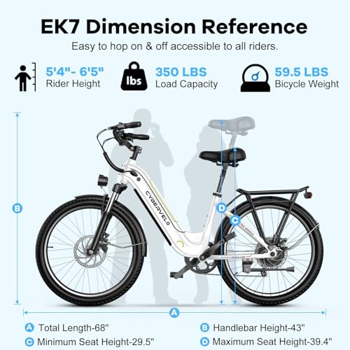 1000 Peak Electric Bike for Adults,up 80 Miles Removable Battery Ebike, 26" Electric E Bike with 7-Speed,Adult Electric Bicycles for Commute Beach Snow Womens All Terrain