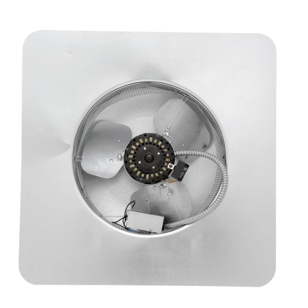 Master Flow Erv4 Power Roof Mount Attic Fan Ventilators, Silver