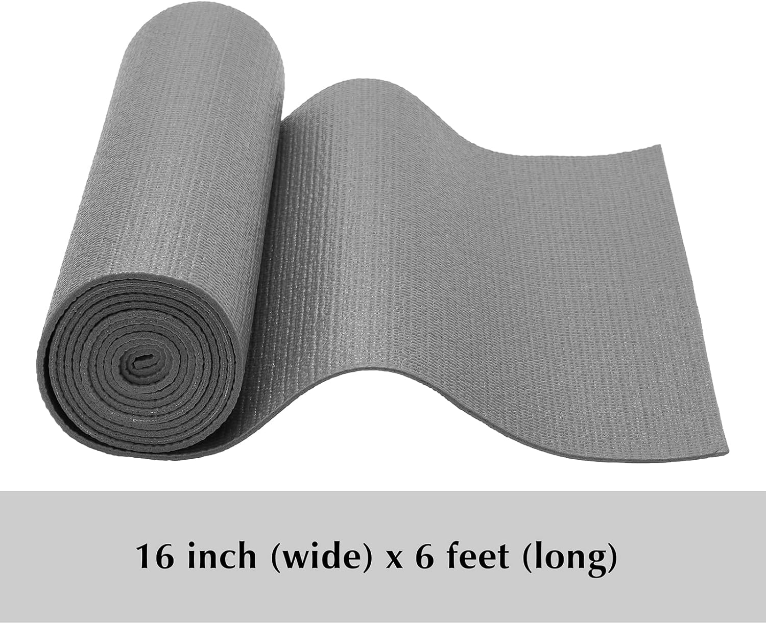 EMENTOL Professional Tool Box Liner and Drawer Liner, Grey-16 inch(W) x 16 feet(L),Thick Cabinet Liners, Non-Slip, Easy Cut and Adjustable, 3mm Thickness