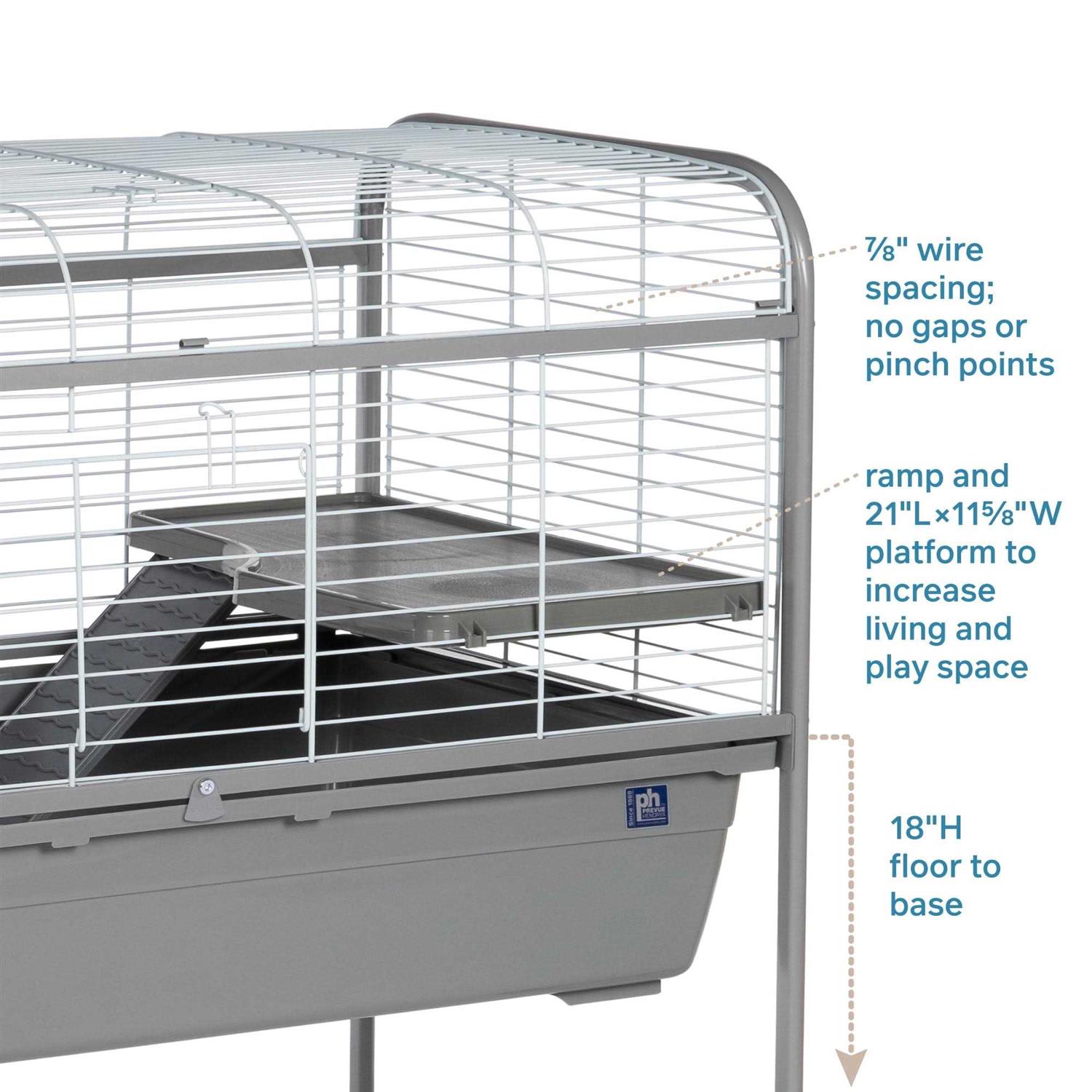 Prevue Pet Products Jumbo Small Animal Home with Rolling Stand 532 - Pet Supplies online store