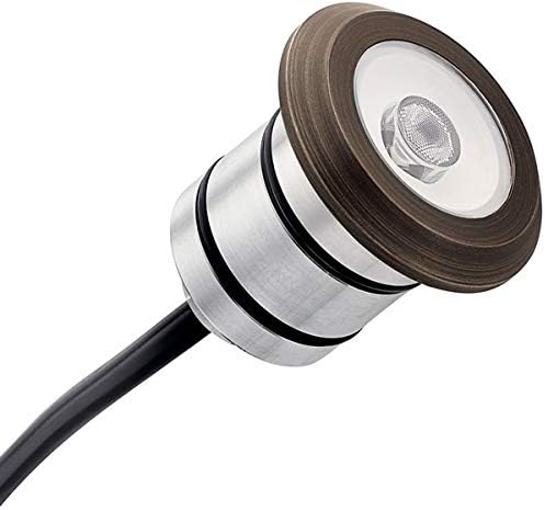 Kichler 16140CBR27 Transitional Mini All-Purpose from Landscape LED Collection Finish, Centennial Brass