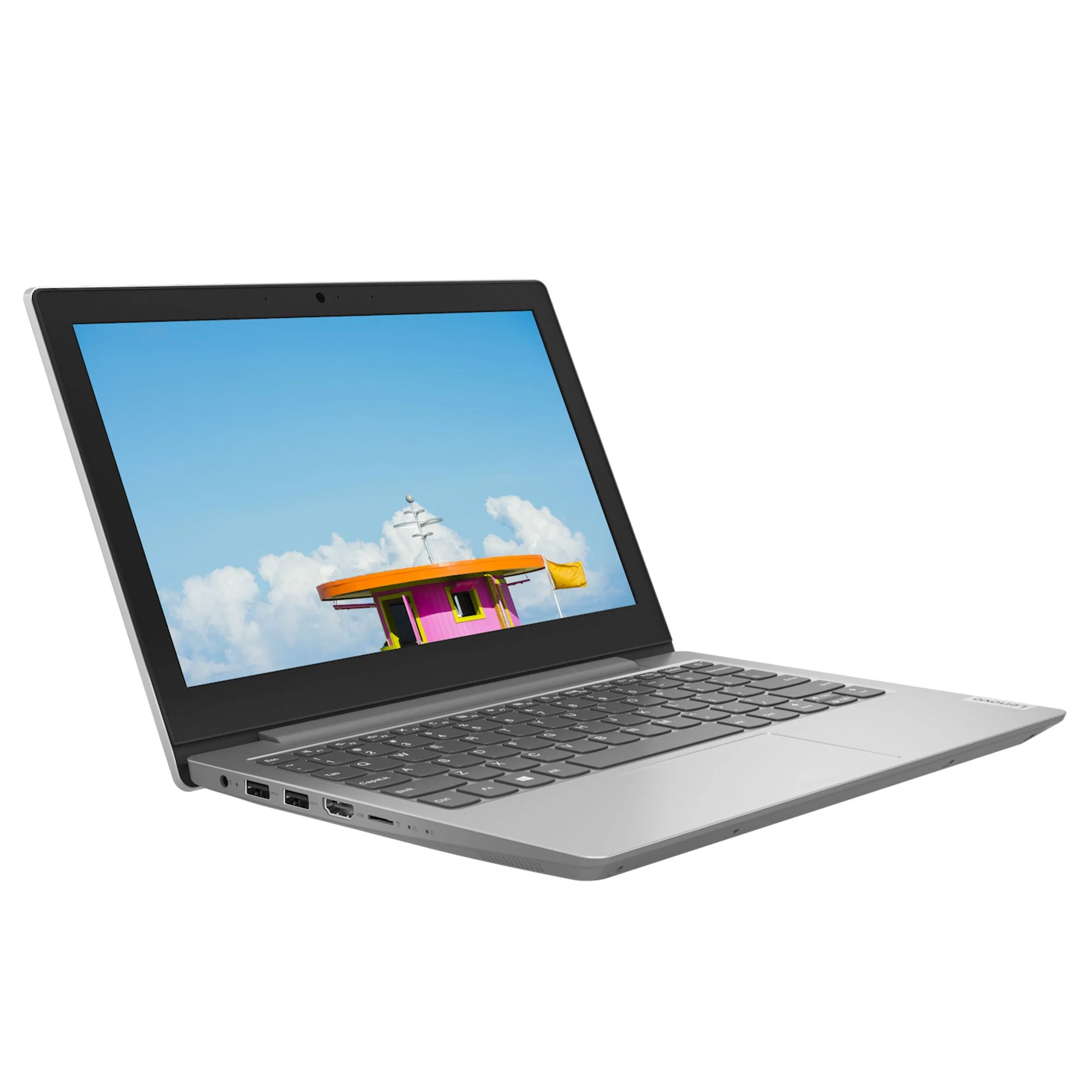 Lenovo IdeaPad 1 Laptop, 11.6"  250 nits, Athlon Silver 3050e, AMD Radeon, 4GB, 64GB