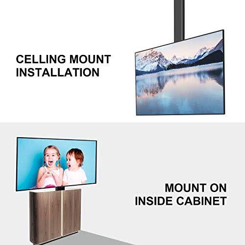 ECO-WORTHY Automations - Motorized Vertical TV Lift for 26-57x22 TVs - Remote Control for Home Use