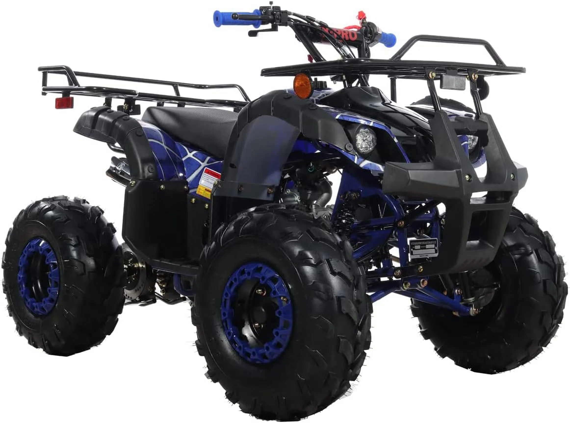 X-Pro Brand New 125cc Gas ATV, Automatic Transmission w/Reverse Remote Control Big 19/18 Tires