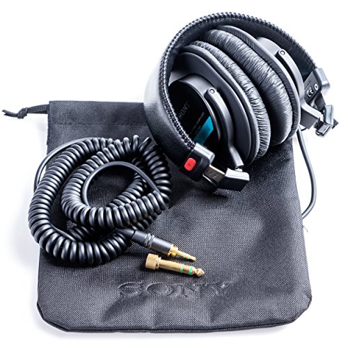 Sony MDR7506 Professional Large Diaphragm Headphone & Focusrite Scarlett Solo 3rd Gen USB Audio Interface, for The Guitarist, Vocalist, Podcaster or Producer