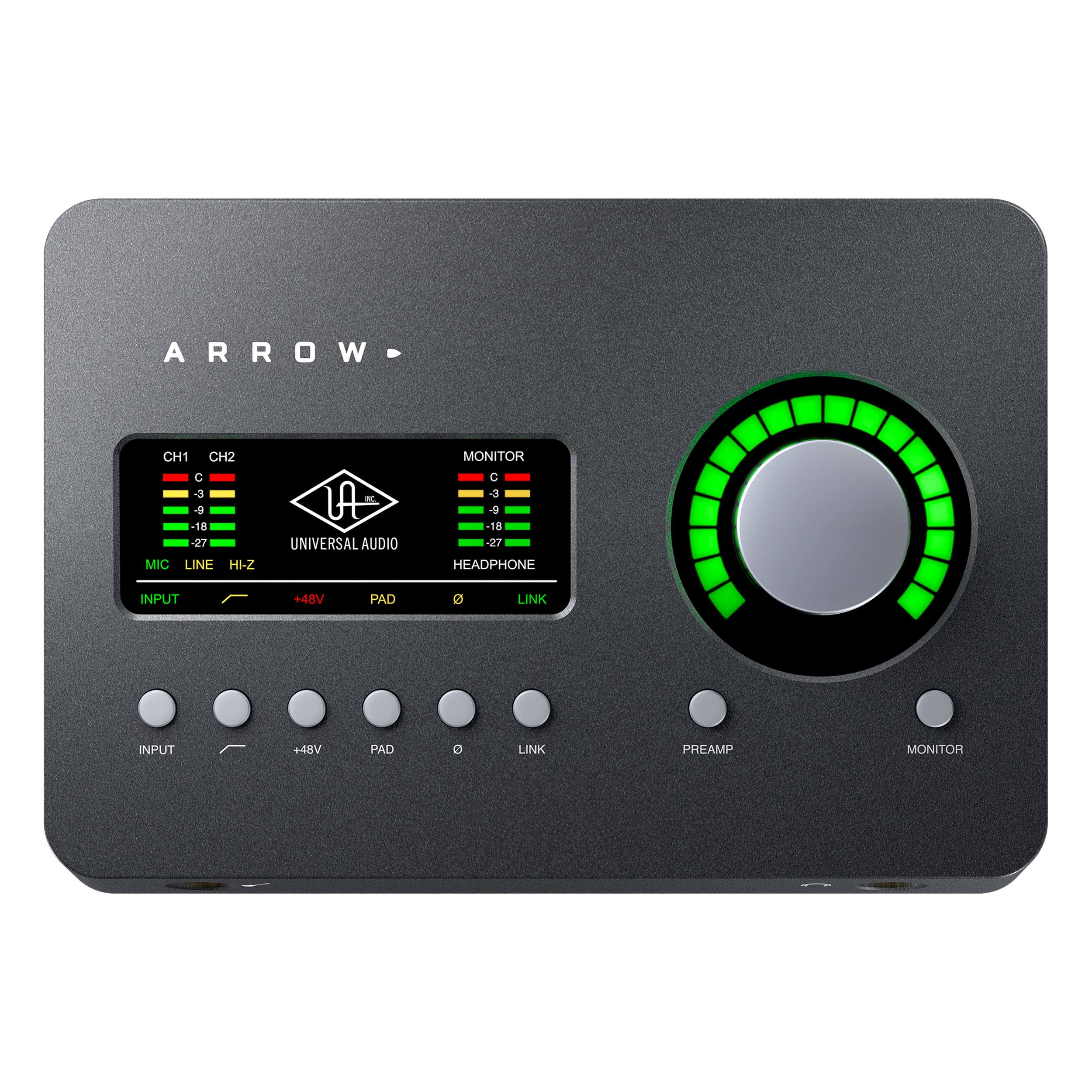 Universal Audio Arrow 2x4 Thunderbolt 3 Interface with Solo DSP Processor