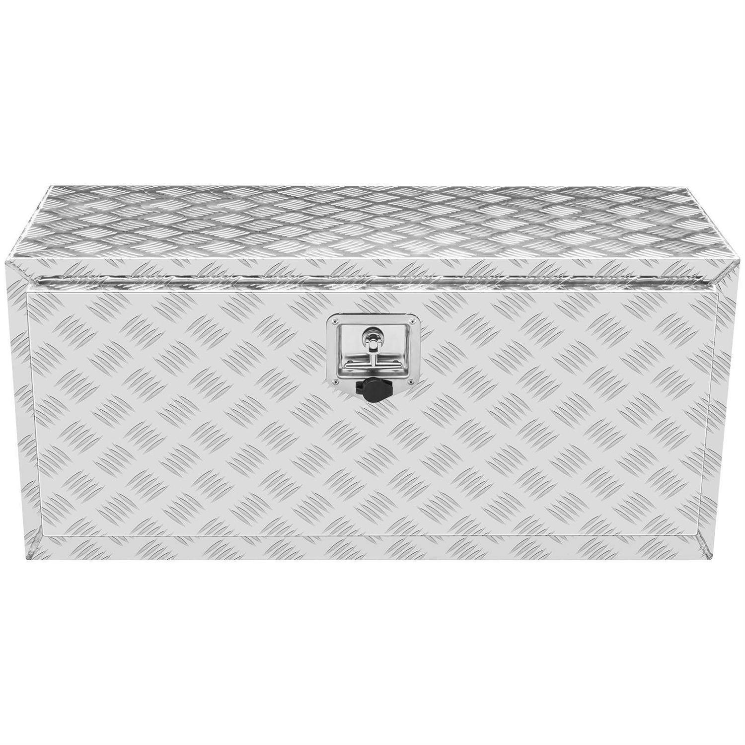 VEVOR Underbody Truck Box Pickup Storage Box, Heavy Duty Aluminum Diamond Plate Tool Box with Lock and Keys - Shop Hardware Tools Online Store