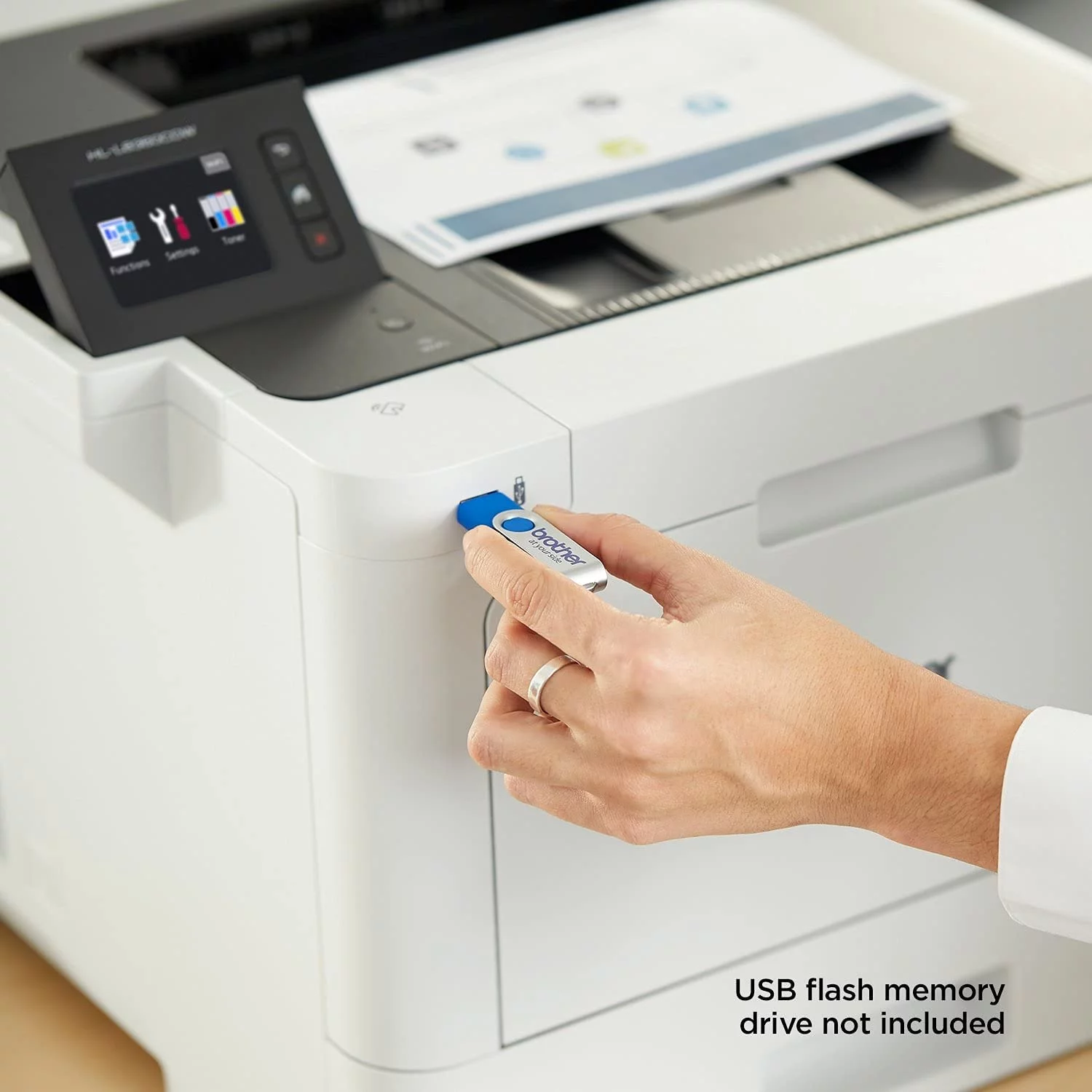 Brother HL-L8360CDW Business Color Laser Printer with Duplex Printing and Wireless Networking, Free USB Printer Cable
