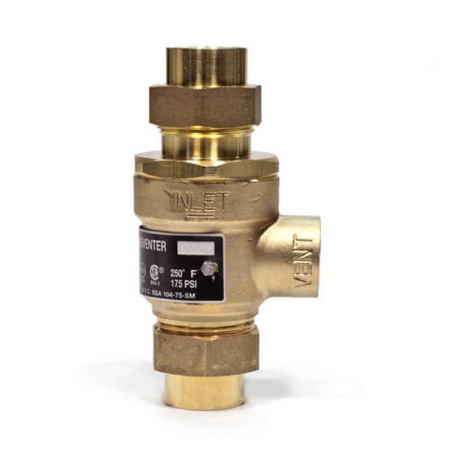 Watts 0063190 Brass Backflow Preventer Check Valve 1/2 - Shop Hardware Tools Online Store