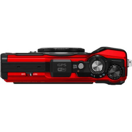 Olympus Tough TG-5 Digital Camera (Red) + Pixi Advanced Accessory Bundle Kit