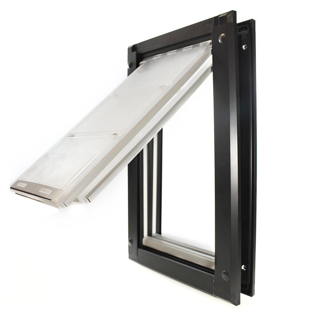 Endura Flap Door Mount Pet Door Medium / Double Flap / Tan