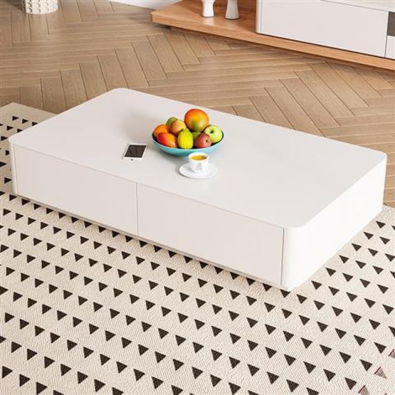 Mesa para Centro De Sala Coffee Table Solid Wood Tea House Modern Simple Small Nordic Living Room Table Coffee Table(B,S-120cm)