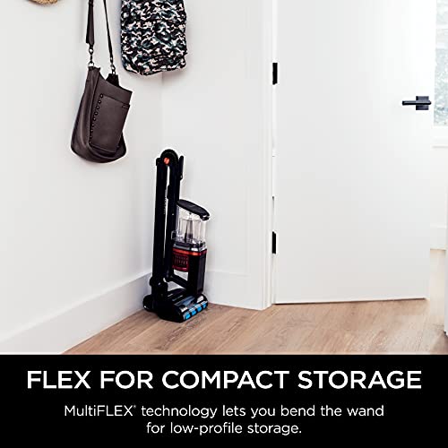 Shark | Pet Cordless Vacuum Cleaner | LED Headlights | Removable Handheld Vacuum for Pet Hair | Crevice Tool & Pet Multi-Tool Included | 40min Runtime | For Carpet & Hard Floors | Grey | IX141