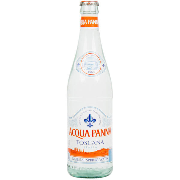 Acqua Panna Water, Natural Spring - 24 - 1 pt 0.9 fl oz (500 ml) bottles