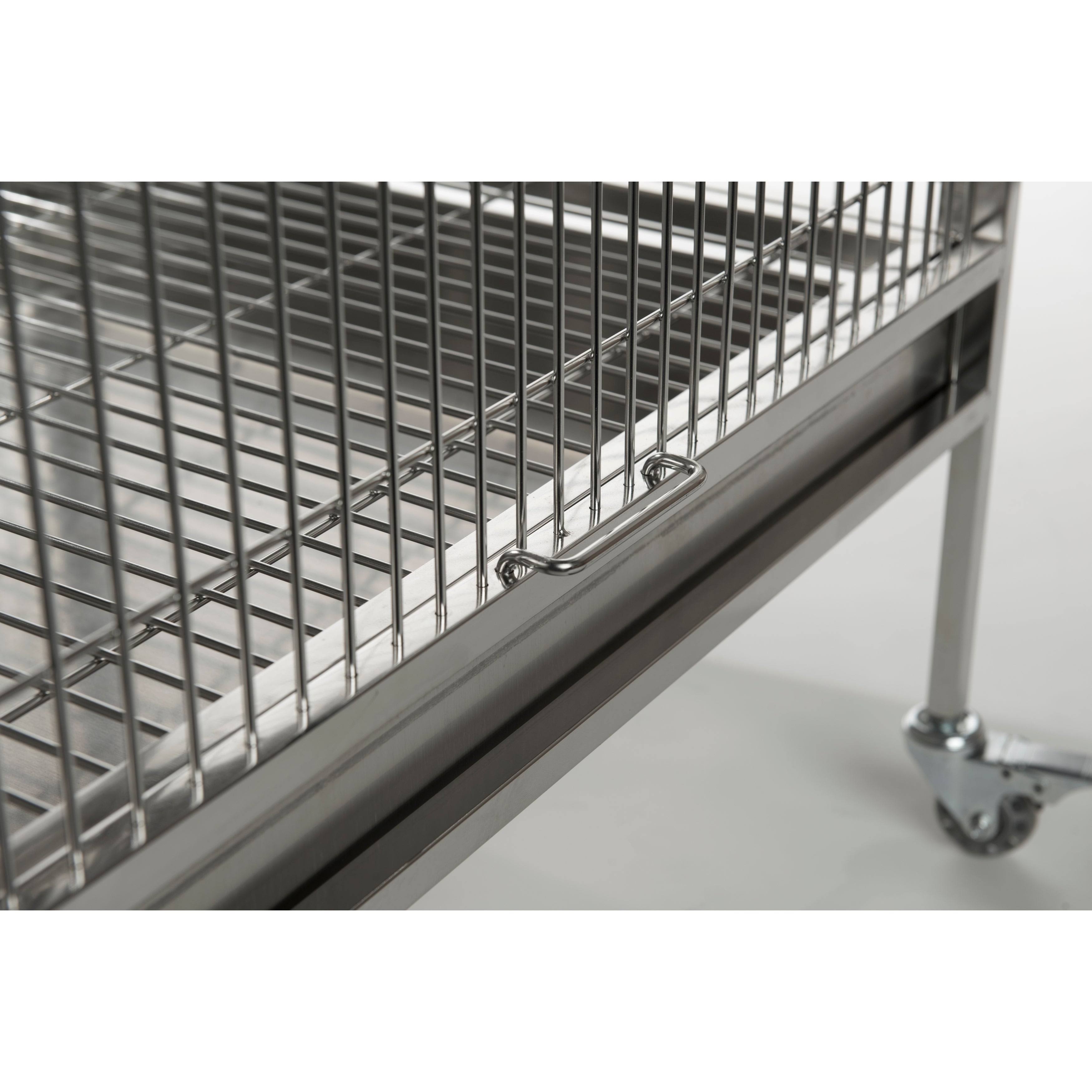 Prevue Pet Products Stainless Steel Playtop Bird Cage