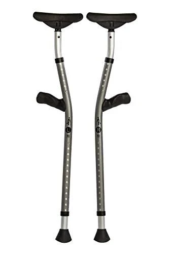 Mobilegs Universal Crutches Adjustable 4&9x22- 6&4x22 Up to 300lbs (1 Pair)