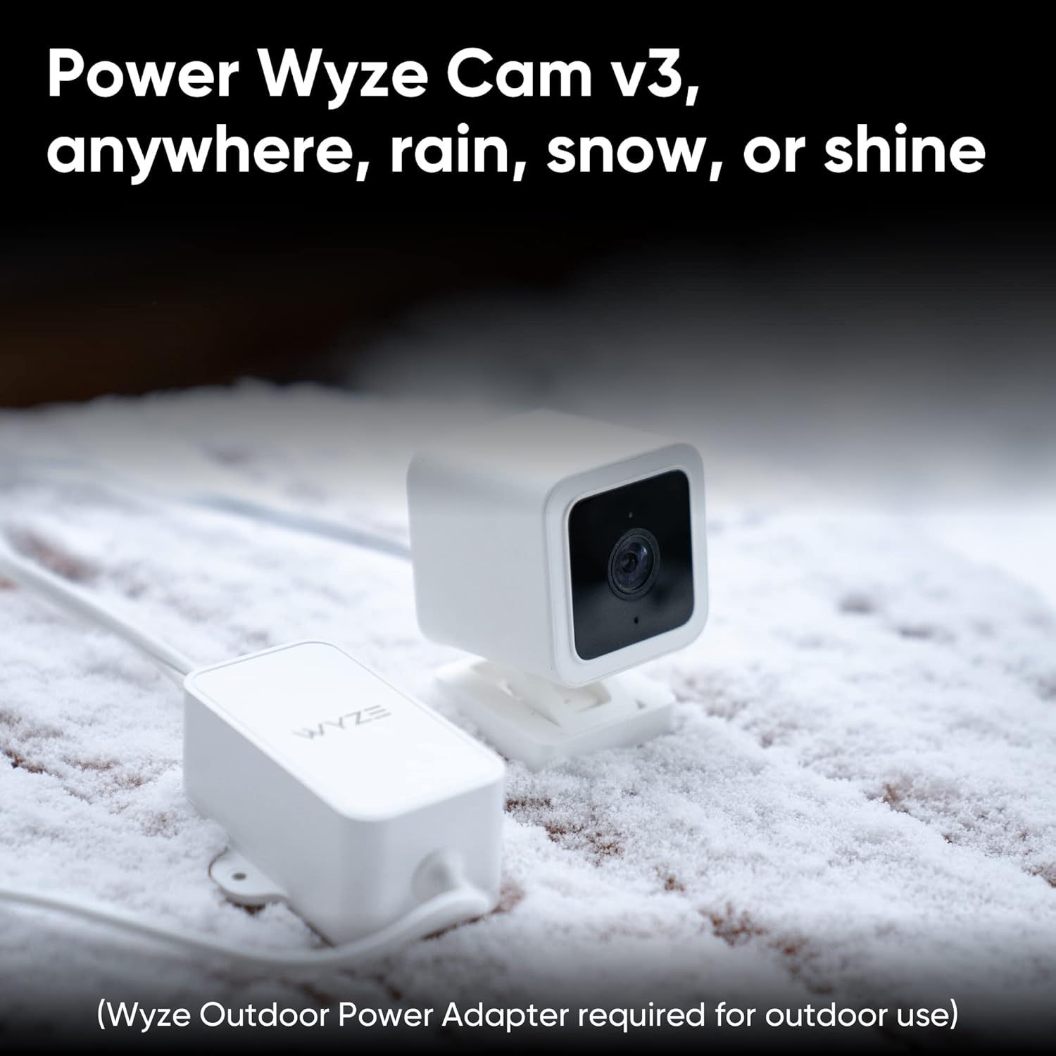 Wyze Cam v3 with Color Night Vision, 1080p HD Indoor/Outdoor Video Camera, 2-Way Audio, Compatible with Alexa, Google Assistant, and IFTTT, 2-Pack